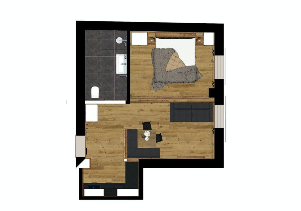 Appartements Innerkofler Mountain Home 圣坎迪朵 外观 照片