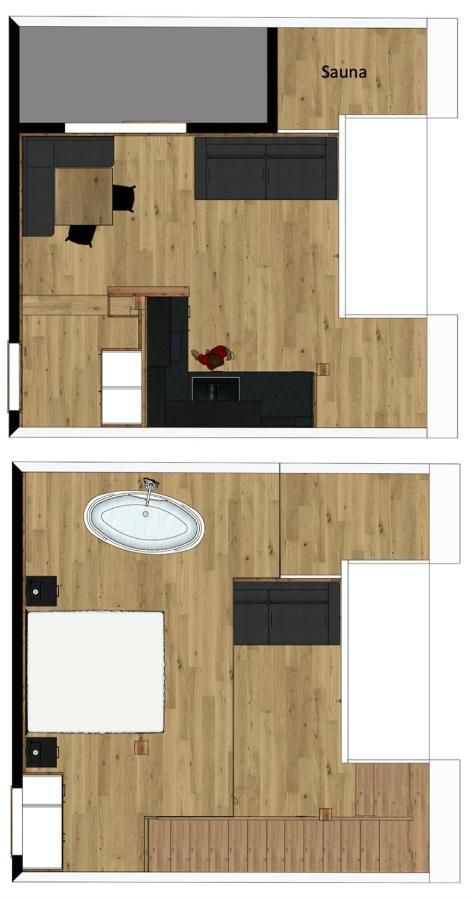 Appartements Innerkofler Mountain Home 圣坎迪朵 外观 照片